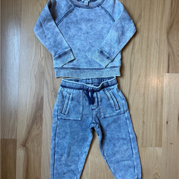 Splendid Kids Blue Sweatpants & Jogger Set - Picture 1 of 7